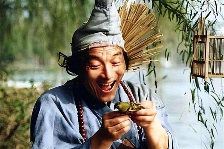 Tạo hình Tế Công của ông Du Bổn Xương. Ảnh:&nbsp;Weibo