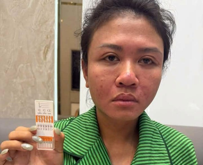 TikToker Phan Nhi Beauty bị bắt vì liên quan đến ma tuý. Ảnh: Công an cung cấp (ngày 21/9/2026)/Lao động