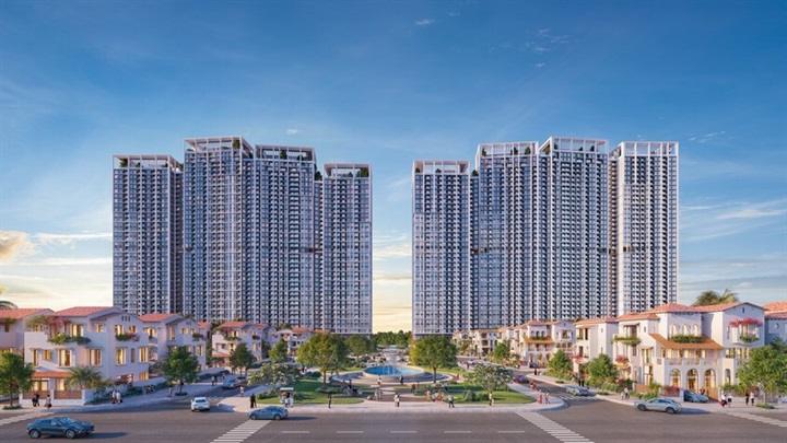 Beachtro Tower sở hữu hệ sinh thái ba công viên trải nghiệm liên hoàn ngay dưới chân tháp. Nguồn ảnh Sun Group