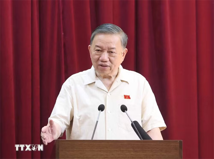 Tổng Bí thư, Chủ tịch nước Tô Lâm phát biểu. (Ảnh: Thống Nhất/TTXVN)