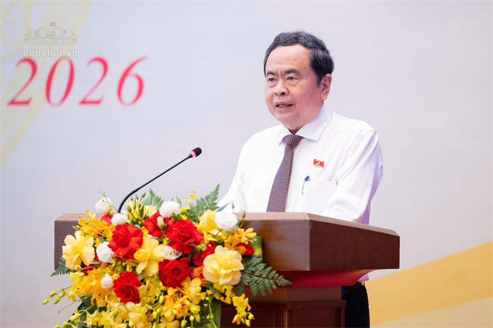 Chủ tịch Quốc hội Trần Thanh Mẫn (Ảnh: Media Quốc hội).