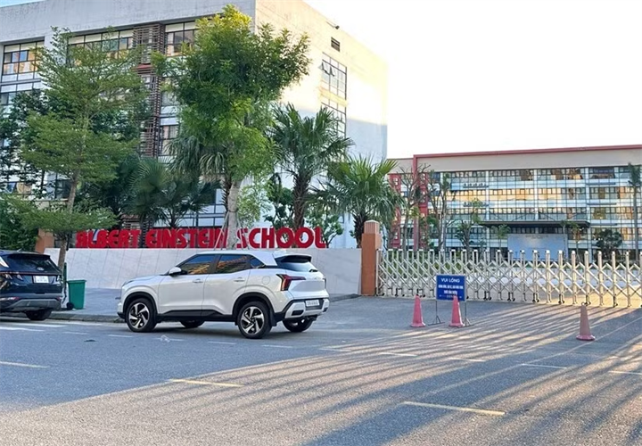 Ngôi trường nơi tổ chức cho học sinh tham gia trải nghiệm. Ảnh: Tiền phong