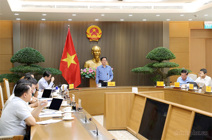 Phó Thủ tướng Hồ Quốc Dũng chủ trì cuộc họp về thực trạng hệ thống phòng thí nghiệm, trung tâm nghiên cứu, thử nghiệm - Ảnh: chinhphu.vn/Gia Huy