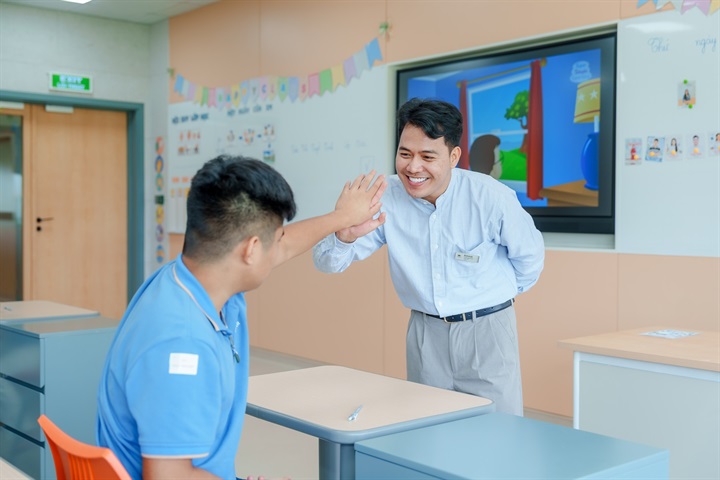Vin Nexus Center trân trọng các điểm khác biệt, nuôi dưỡng bản sắc cá nhân và không nên đặt trước "trần" cho khả năng phát triển của mỗi học sinh. Nguồn ảnh Vingroup