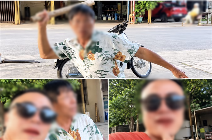 Hình ảnh người đàn ông có thái độ khiếm nhã khiến bảo vệ nhà hàng mất bình tĩnh. Ảnh: N.L./Tiền Phong