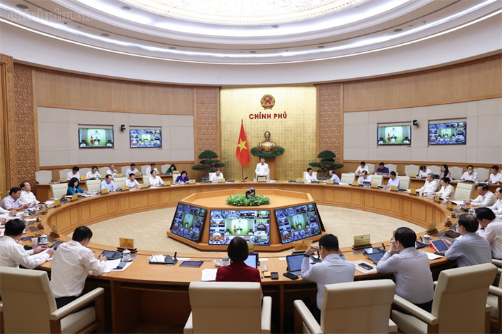 Thủ tướng nhấn mạnh 5 nhóm nội dung cần tập trung thảo luận - Ảnh: chinhphu.vn/Nhật Bắc