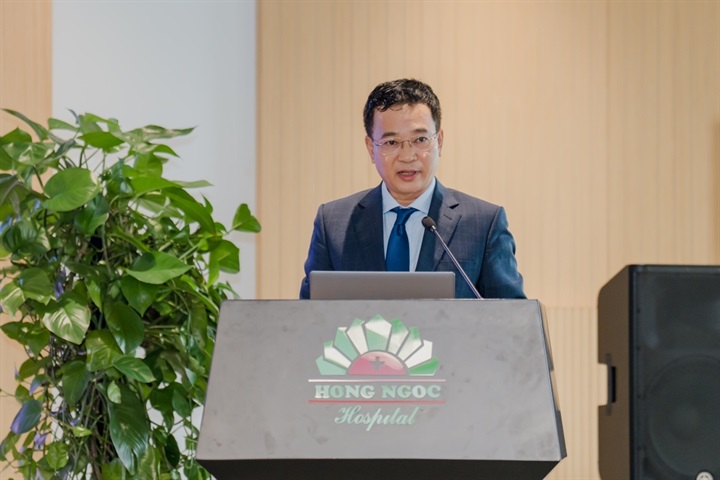 PGS.TS.Đỗ Anh Tú, Chánh Văn phòng Hội Ung thư Việt Nam, Phó Giám đốc Bệnh viện K. Ảnh: BV Hồng Ngọc
