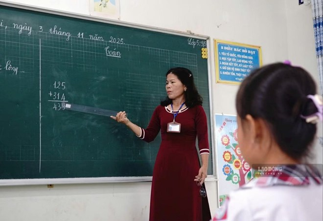 Thiếu hụt 1.700 giáo viên, tỉnh Tây Ninh đang triển khai chính sách hỗ trợ tài chính lên đến 100 triệu đồng/giáo viên để thu hút nguồn tuyển. Ảnh: Thu Hiền/Lao động