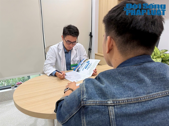 Thạc sĩ Hoàng Quốc Lân, thành viên Hội Tâm lý Trị liệu Việt Nam. Ảnh: Lê Liên