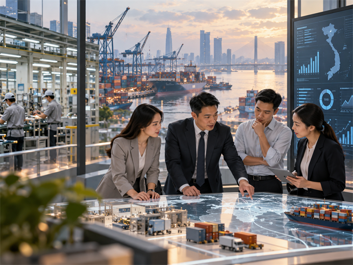 Khi những lợi thế truyền thống dần thu hẹp, năng lực cạnh tranh của doanh nghiệp Việt đang được đặt trong một mặt bằng yêu cầu mới.&nbsp; Ảnh: Stock