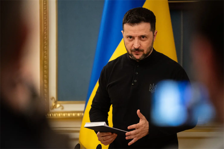 Tổng thống Ukraine Volodymyr Zelensky. Ảnh: Kyiv Independent