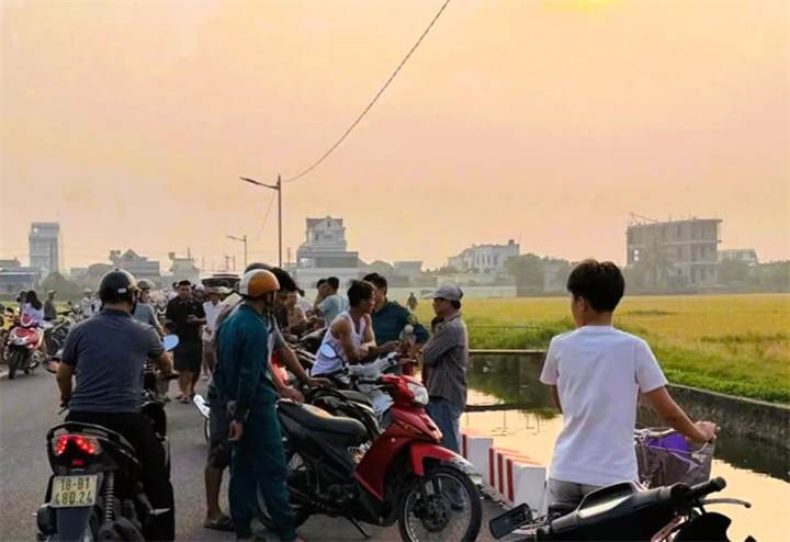 Ảnh hiện trường vụ việc được đăng tải bởi CTV báo Tuổi trẻ.