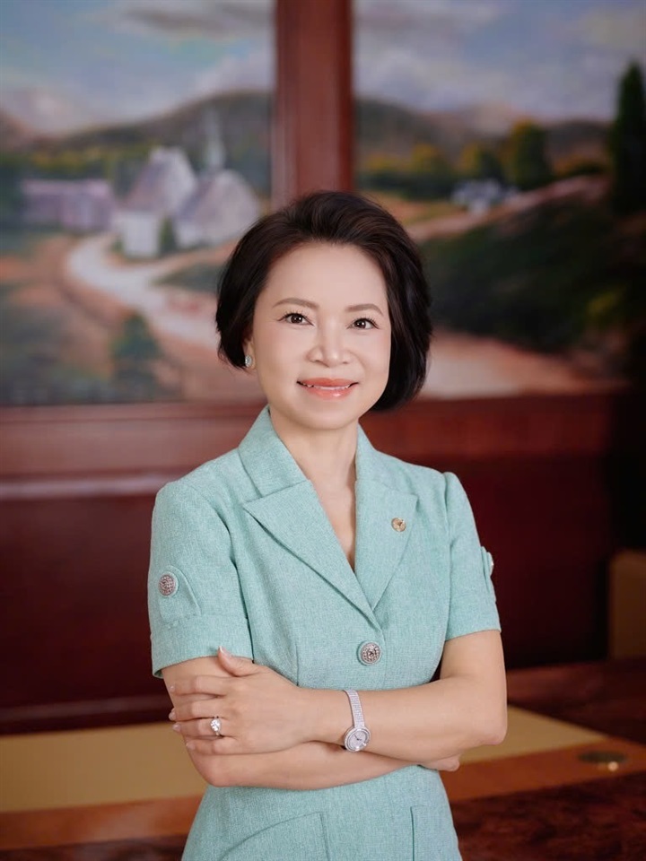 Bà Phạm Thu Hương - Phó Chủ tịch Tập đoàn Vingroup. Nguồn ảnh Vingroup