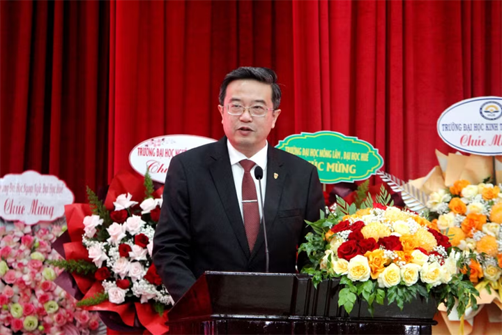 GS.TS Nguyễn Vũ Quốc Huy – Quyền Giám đốc Đại học Huế. Ảnh: Giáo dục & Thời đại
