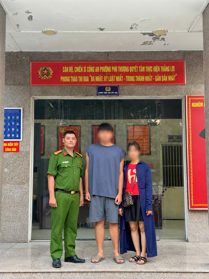 Dọa liên quan chuyên án ma túy, kẻ lừa đảo thao túng nam sinh để đòi tiền chuộc. Ảnh: Công an TP Hà Nội