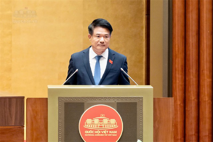 Viện trưởng Viện Kiểm sát nhân dân tối cao Nguyễn Huy Tiến (Ảnh: Media Quốc hội).
