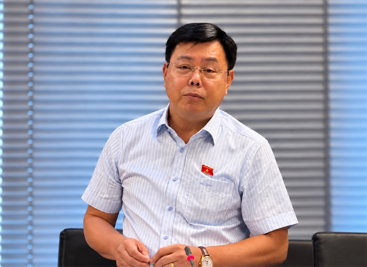 Bộ trưởng Nội vụ Nguyễn Tiến Hải (Ảnh: Hằng Nguyễn)/Dân Trí