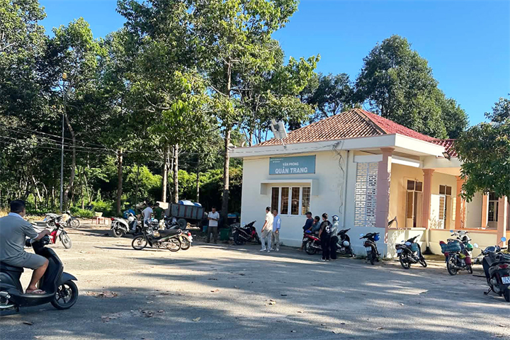 Khu vực xảy ra án mạng. Ảnh: VnExpress