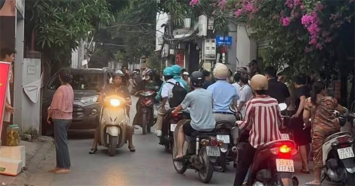 Hiện trường vụ án. (Ảnh: P.N)