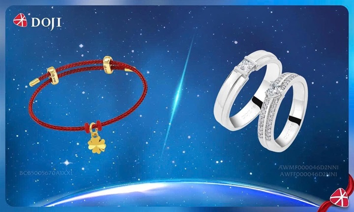 Sự đa dạng về dòng sản phẩm giúp DOJI đáp ứng nhiều nhu cầu và gu thẩm mỹ khác nhau. Ảnh: DOJI