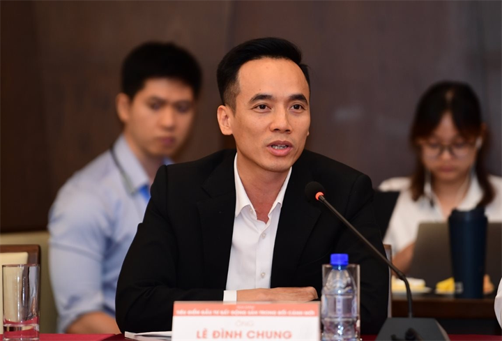 Ông Lê Đình Chung - Tổng Giám đốc CTCP Tư vấn và Phát triển Bất động sản SGO Homes, Phó Chủ tịch Hội đồng nghiên cứu và đánh giá thị trường VARS.