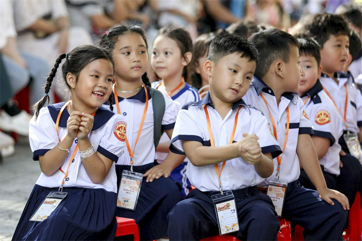 Dự thảo quy định đối với lớp 1, không thực hiện kiểm tra, đánh giá, phân loại hoặc tuyển chọn. Ảnh: MOET