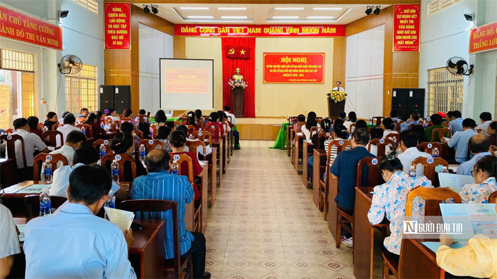 Hội nghị tuyên truyền, phổ biến pháp luật, góp phần nâng cao nhận thức và ý thức chấp hành pháp luật trong nhân dân.