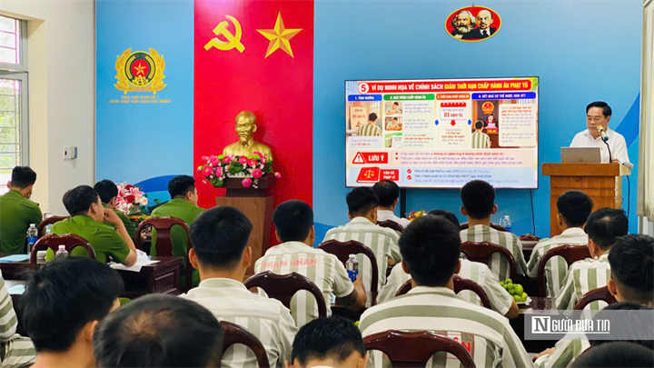 Công tác tuyên truyền, phổ biến pháp luật tại trại giam góp phần nâng cao nhận thức, ý thức chấp hành pháp luật và hỗ trợ phạm nhân tái hòa nhập cộng đồng.
