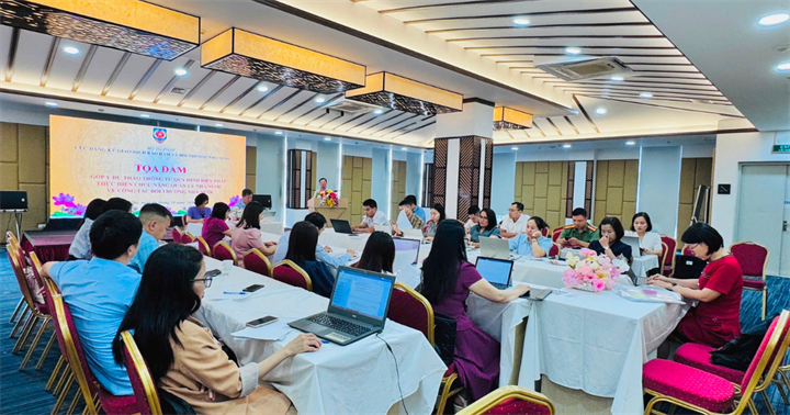 Toàn cảnh tọa đàm. (Ảnh: Thu Thảo)