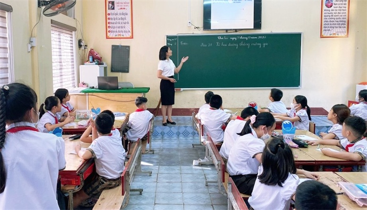 Tiêu chuẩn về trình độ của giáo viên tiểu học được quy định rõ ràng. Ảnh minh họa: Trang Hà/Lao động.