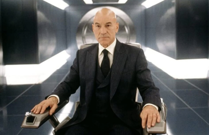 Diễn viên Patrick Stewart gắn liền với vai Giáo sư Charles Xavier trong loạt phim X-Men. Ảnh: Times