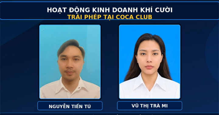Hai đối tượng chính chủ mưu của vụ án. (Ảnh: Công an Quảng Ninh)