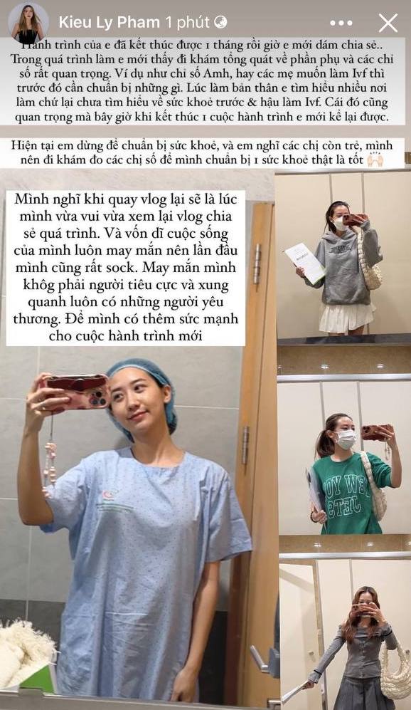 Kiều Ly Phạm kể về quá trình tìm con đẫm nước mắt, tiết lộ lý do làm IVF không thành công và tình trạng hiện tại - Ảnh 4. Kiều Ly Phạm kể về quá trình tìm con đẫm nước mắt, tiết lộ lý do làm IVF không thành công và tình trạng hiện tại - Ảnh 4.