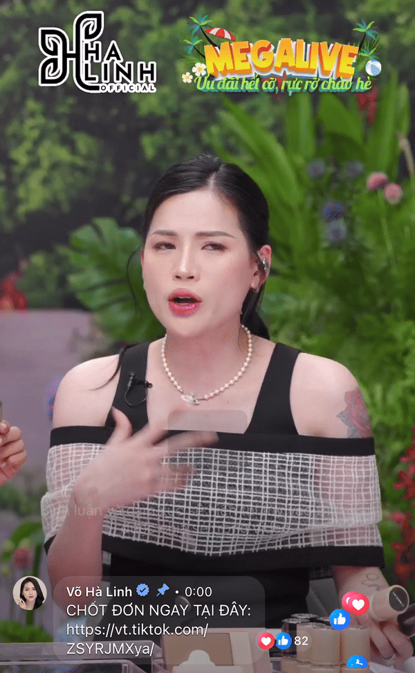 Hà Linh nói về lý do giấu số sau mỗi livestream, đối đầu chan chát với Quyền Leo Daily: Liệu có chạm đến 100 tỷ không? - Ảnh 1. Hà Linh nói về lý do giấu số sau mỗi livestream, đối đầu chan chát với Quyền Leo Daily: Liệu có chạm đến 100 tỷ không? - Ảnh 1.