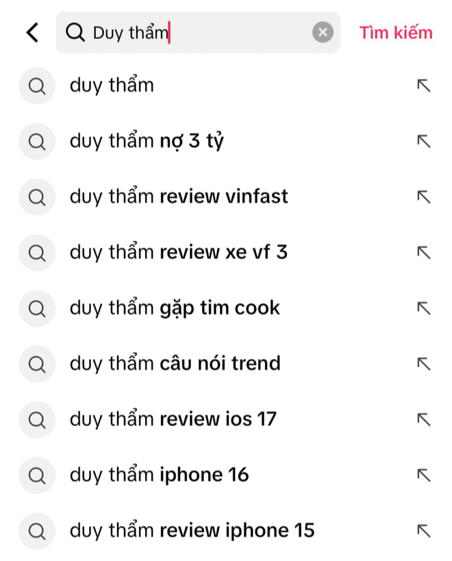Thực hư chuyện Duy Thẩm nợ 3 tỷ đang lọt top tìm kiếm trên TikTok, chính chủ nói gì? - Ảnh 1. Thực hư chuyện Duy Thẩm nợ 3 tỷ đang lọt top tìm kiếm trên TikTok, chính chủ nói gì? - Ảnh 1.