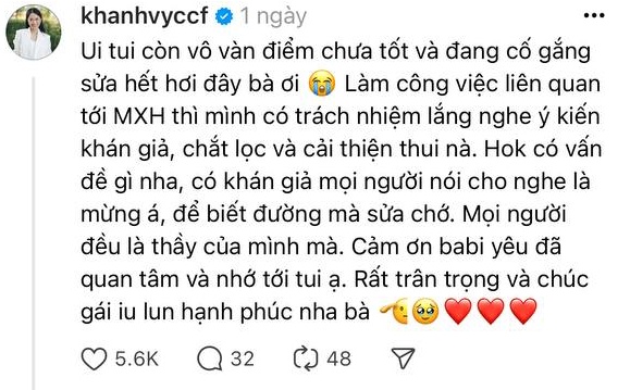 Bị chê cách phát âm tiếng Anh kiểu học đòi, giọng kịch hóa nghe rất khó chịu, Khánh Vy phản ứng ra sao? - Ảnh 6. Bị chê cách phát âm tiếng Anh kiểu học đòi, giọng kịch hóa nghe rất khó chịu, Khánh Vy phản ứng ra sao? - Ảnh 6.