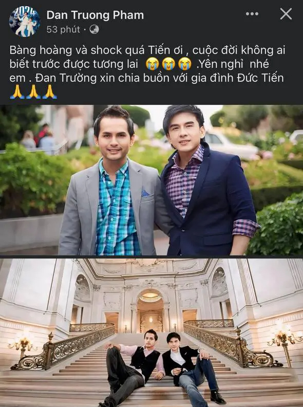 Cả showbiz Việt bàng hoàng, sốc trước thông tin diễn viên Đức Tiến qua đời - Ảnh 4. Cả showbiz Việt bàng hoàng, sốc trước thông tin diễn viên Đức Tiến qua đời - Ảnh 4.