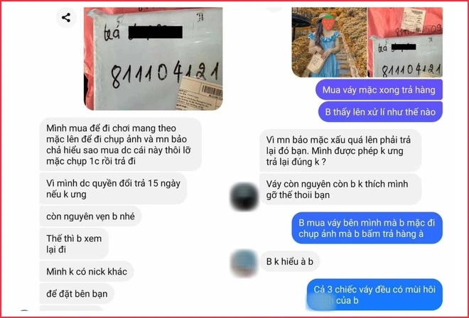 Lại thêm vụ mua váy mặc chán chê rồi bấm hoàn hàng, nghe nữ chính giải thích lý do mà tức ứa gan - Ảnh 2. Lại thêm vụ mua váy mặc chán chê rồi bấm hoàn hàng, nghe nữ chính giải thích lý do mà tức ứa gan - Ảnh 2.