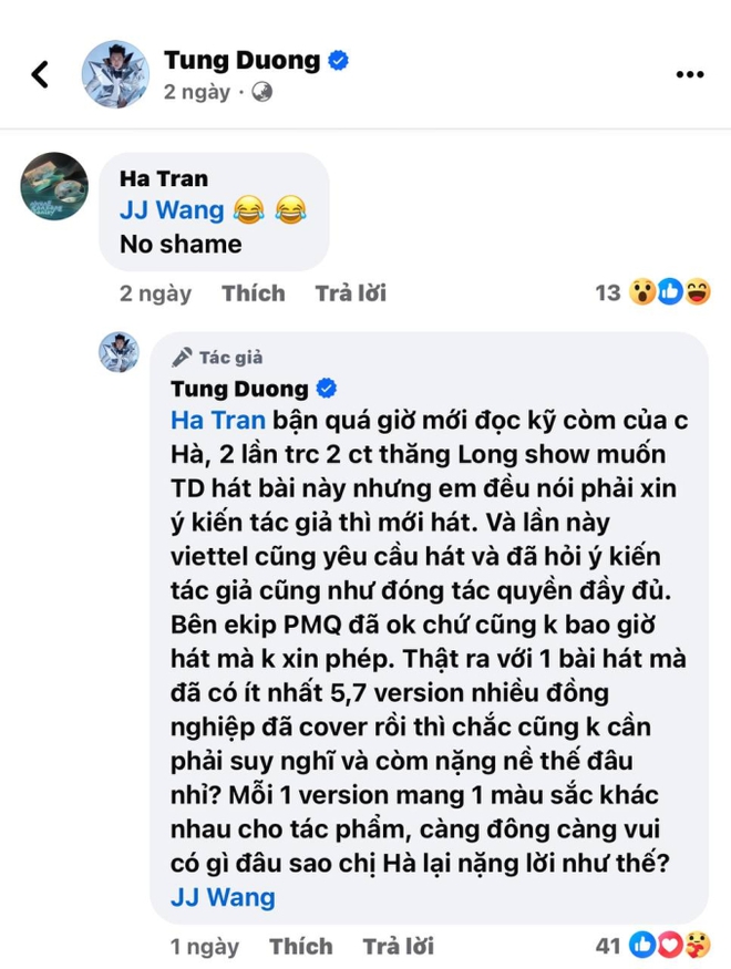 Hà Trần: No shame là nói Trấn Thành, tôi có nhắn tin cho Tùng Dương nhưng không thấy trả lời - Ảnh 4.