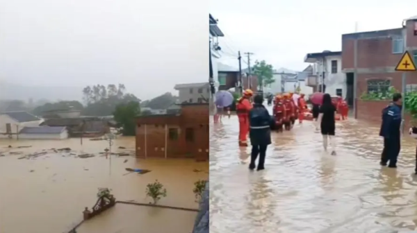 Chùm ảnh: Thành phố biến thành biển vì trận mưa lũ lớn nhất lịch sử, 11.100 người phải sơ tán khẩn cấp, ít nhất 5 người chết, 15 người mất tích - Ảnh 8.