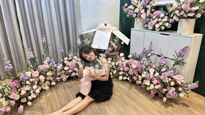 HOT: Thái Trinh tổ chức lễ ăn hỏi với bạn trai giấu mặt - Ảnh 5. HOT: Thái Trinh tổ chức lễ ăn hỏi với bạn trai giấu mặt - Ảnh 5.