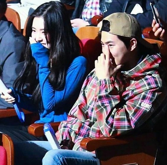 Suho (EXO) hẹn hò nữ thần Irene (Red Velvet), công khai tại concert aespa? - Ảnh 3.