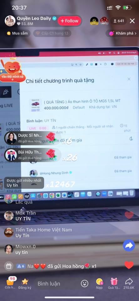 Phiên livestream kỷ lục nhưng “bất ổn” của Hà Linh, từ hơn 300K mắt xem bỗng chỉ còn hơn 1K, thực hư thế nào? - Ảnh 6.