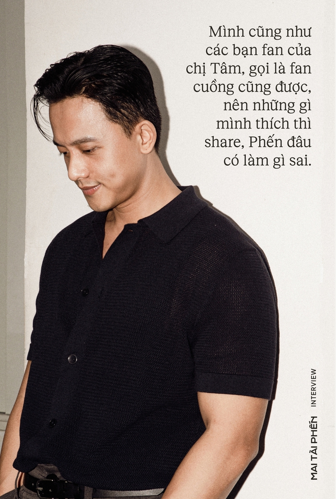 Mai Tài Phến: Mình thích chị Tâm thì mình share thôi - Ảnh 2. Mai Tài Phến: Mình thích chị Tâm thì mình share thôi - Ảnh 2.