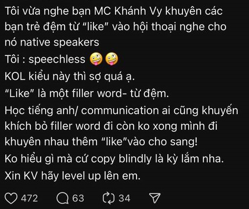 Khánh Vy chính thức lên tiếng giữa bão công kích vụ level up khả năng tiếng Anh, nói gì mà lật ngược luôn tình thế? - Ảnh 1.