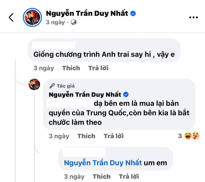Sau võ sư Duy Nhất, đến lượt Tuấn Hưng đăng ảnh gì mà bị netizen nhắc nhở về chuyện gây xích mích giữa 2 show Anh Trai? - Ảnh 5. Sau võ sư Duy Nhất, đến lượt Tuấn Hưng đăng ảnh gì mà bị netizen nhắc nhở về chuyện gây xích mích giữa 2 show Anh Trai? - Ảnh 5.