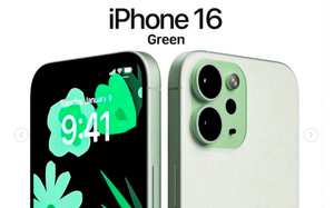 Ngắm iPhone 16 màu xanh lá cây