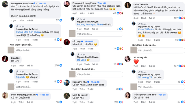 Phản ứng của Minh Tú, Diệu Nhi, Thiên Ân và dàn sao Vbiz trước phần thi "bất ổn" của Kỳ Duyên- Ảnh 2. Phản ứng của Minh Tú, Diệu Nhi, Thiên Ân và dàn sao Vbiz trước phần thi "bất ổn" của Kỳ Duyên- Ảnh 2.