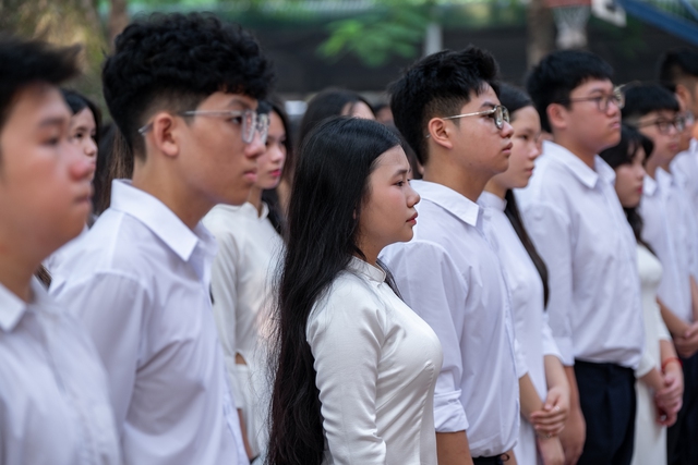 Toàn cảnh lễ khai giảng năm học mới: Rất nhanh - gọn nhưng vẫn thừa vui tươi và háo hức!- Ảnh 2. Toàn cảnh lễ khai giảng năm học mới: Rất nhanh - gọn nhưng vẫn thừa vui tươi và háo hức!- Ảnh 2.