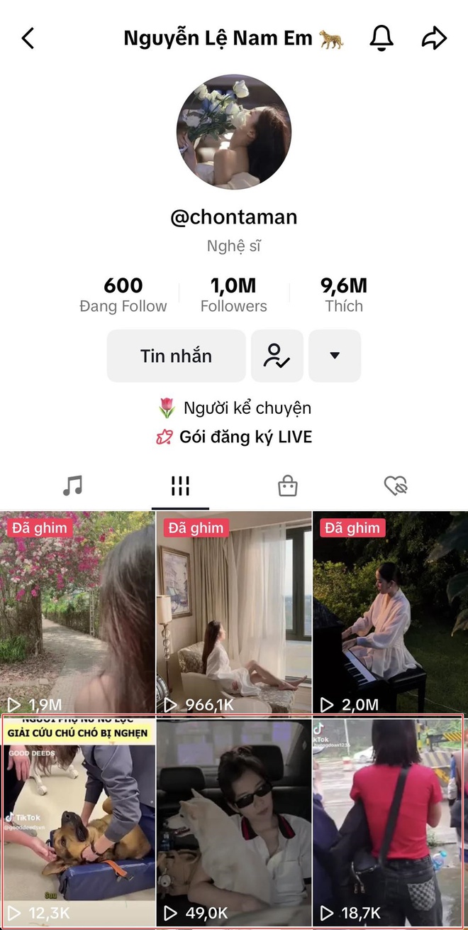 Facebook cá nhân của Nam Em bay màu, trang TikTok thế nào sau khi bị đề xuất chặn 2 tài khoản? - Ảnh 4.